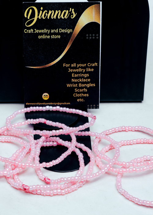 Dionna's Pink Bracelets