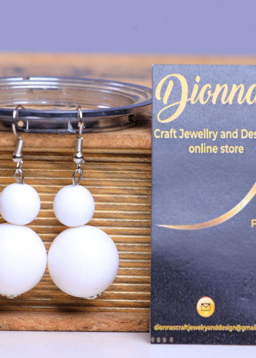 Dionna's Amber Ear Rings