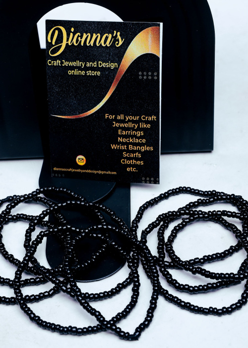 Dionna's Black Bracelets