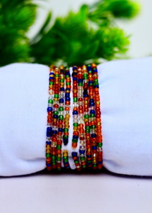 Dionna’s Fiery Mixed Bracelets 