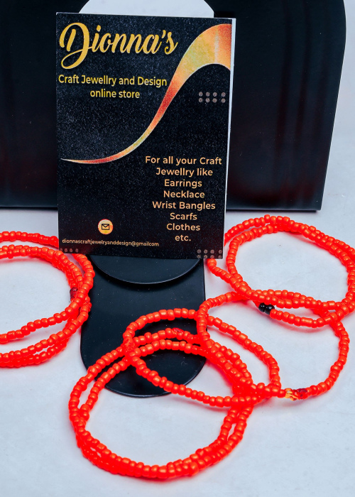 Dionna's Red Bracelets